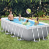 Intex Prism Frame Rectangular Swimming Pool (L 16ft x W 8ft x H 42") - Image 2