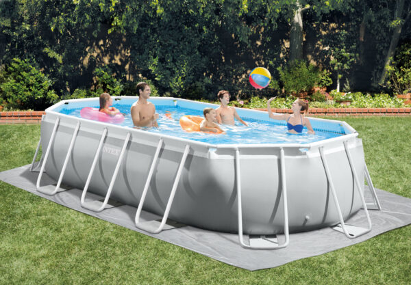 INTEX Prism Frame Oval Pool (20ft x 10ft x 48")