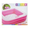 Front View: Intex 57100 inflatable baby pool front view with colorful design