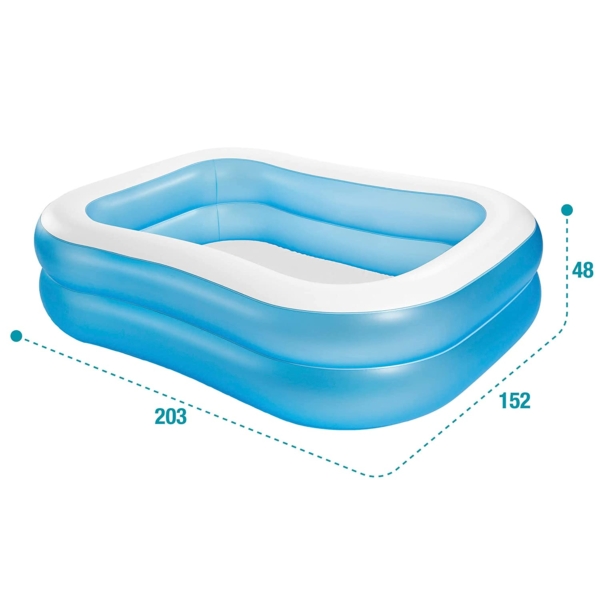 Intex 57180 Inflatable Unicorn Play Center – Kids Water Pool with Slide and Sprayer