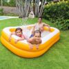 Intex 57181 Inflatable Candy Zone Play Center – Water Slide and Splash Pool for Kids