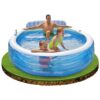 Intex 57190 Jungle Adventure Play Center – Inflatable Kids Pool with Slide and Sprayer