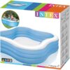 "Intex 57495 round above-ground swimming pool, designed for family outdoor fun."