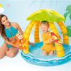 "Intex 58417 rectangular inflatable pool for small kids, perfect for safe outdoor play."