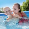 3. Compact inflatable pool by Intex, shown fully set up and ready for summer fun.