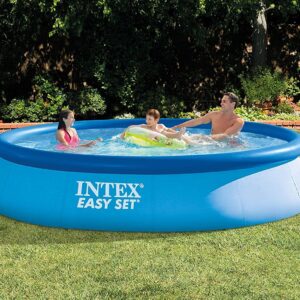 INTEX Easy Set Pool ( 13' X 33" ) Puncture-Resistant 3-Ply Material