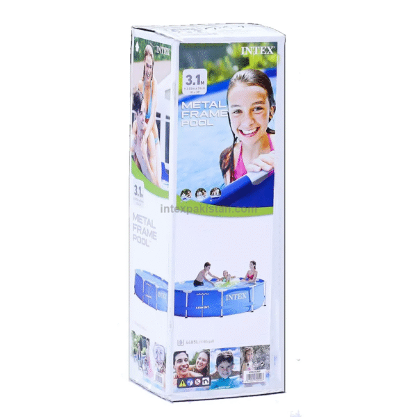 INTEX 10ft X 30in Round Metal Frame Pool ( 305 cm X 76 cm - Image 4