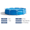 INTEX 10ft X 30in Round Metal Frame Pool ( 305 cm X 76 cm - Image 3
