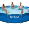 NTEX 12ft X 30 in Round Metal Frame Pool ( 366 cm X I76 cm ) - Image 2