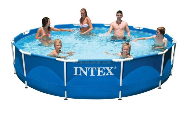 NTEX 12ft X 30 in Round Metal Frame Pool ( 366 cm X I76 cm ) - Image 2